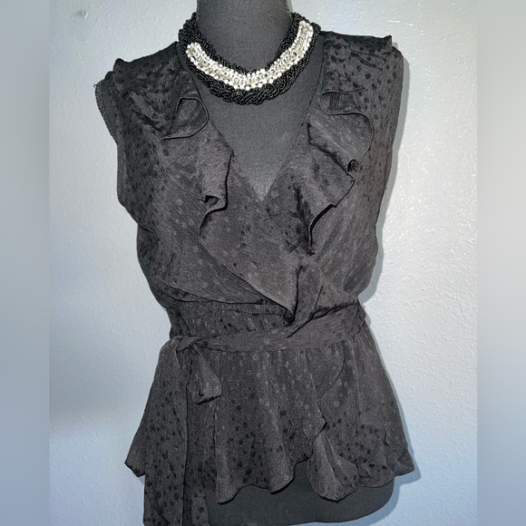 NWT Max Studio Black Top Size XS - Picture 1 of 5